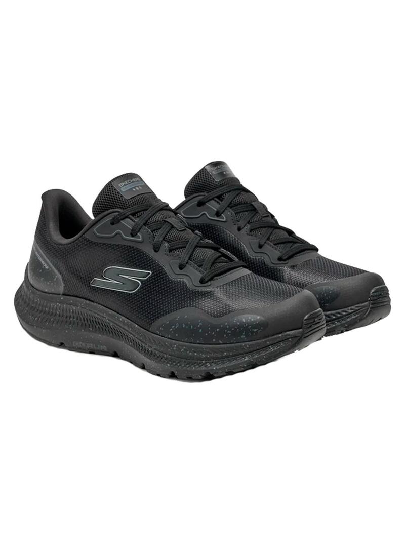 Zapatilla Mujer Skechers Go Run Waterproof Negra