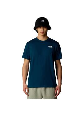 Camiseta Hombre The North Face RedBox Petroleo