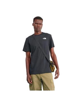 Camiseta Hombre The North Face Vertical Negra