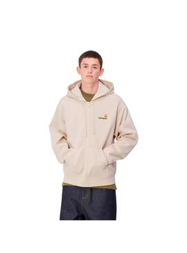 Chaqueta Hombre Carhartt WIP American Script Beige