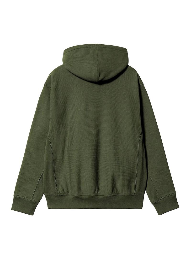 Sudadera Hombre Carhartt WIP Hooded American Verde