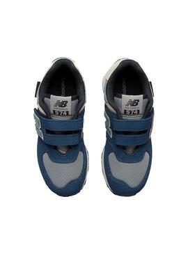 Zapatilla Niño New Balance 574 Azul