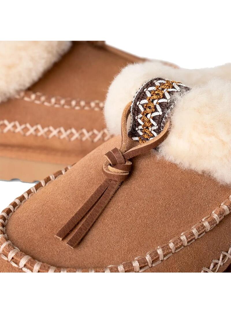 Zueco Mujer Ugg Tasman Alpine Chestnut Marron