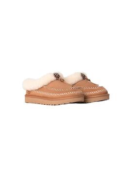 Zueco Mujer Ugg Tasman Alpine Chestnut Marron