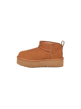 Bota Niña UGG Mini Platform Chestnut Marron