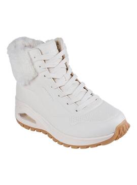 Bota Mujer Skechers Uno Rugged Natural