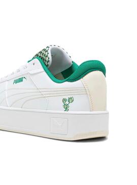 Zapatilla Mujer Puma Carina Blanca Verde