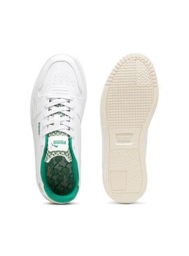 Zapatilla Mujer Puma Carina Blanca Verde