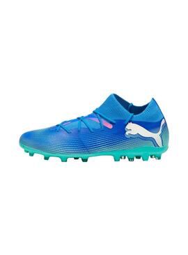 Bota Futbol Hombre Puma Future 7 MG Azul