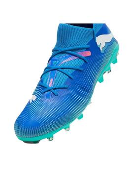 Bota Futbol Hombre Puma Future 7 MG Azul