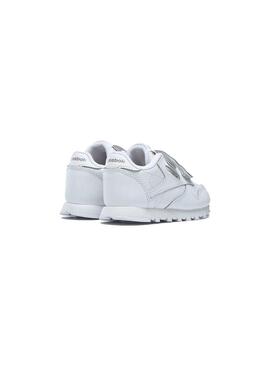 Zapatilla Niño/a Reebok Cl Lthr 2V Blanca