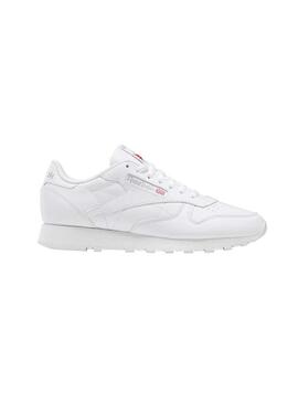 Zapatilla Hombre Reebok Classic Lthr Blanca