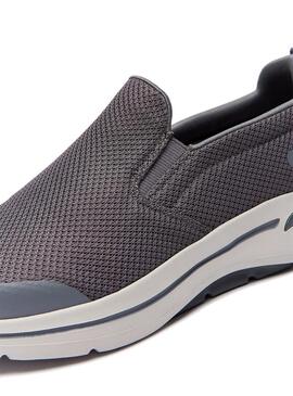 Zapatilla Hombre  Skechers Go Walk Arch fit Gris