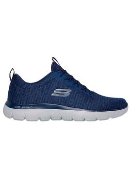 Zapatilla Hombre Skechers Summits Azul