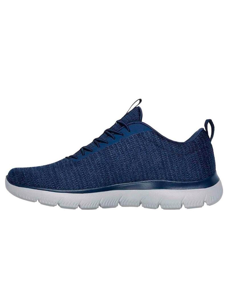 Zapatilla Hombre Skechers Summits Azul