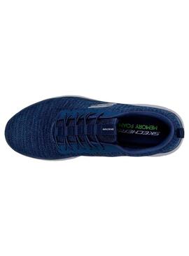 Zapatilla Hombre Skechers Summits Azul