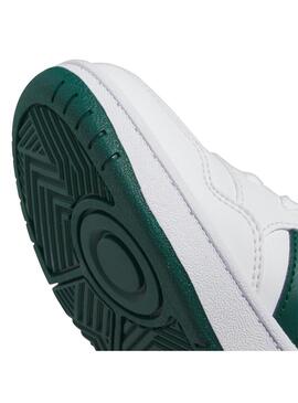 Zapatilla Niño/a adidas Hoops Blanca Verde