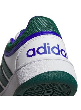 Zapatilla Niño/a adidas Hoops Blanca Verde