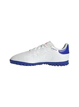 Zapatilla Futbol Niño adidas Copa Pure Turf  Blanca