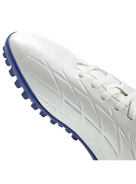 Zapatilla Futbol Niño adidas Copa Pure Turf  Blanca