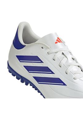 Bota Futbol Hombre adidas Copa Pure.2 TF Blanca Azul