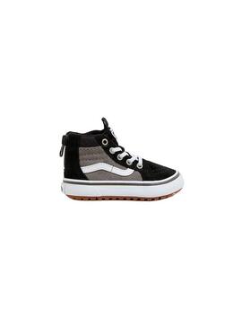 Zapatilla Niño/a Vans MTE Sk8-Hi Zip Gris Negra