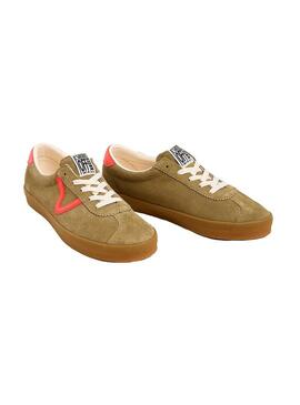 Zapatilla Mujer Vans Sport Low Gum Pop Verd Naranj