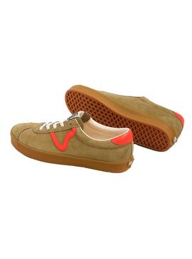 Zapatilla Mujer Vans Sport Low Gum Pop Verd Naranj