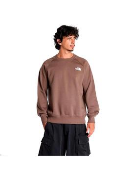 Sudadera Hombre The North Face Raglan RedBox Marron