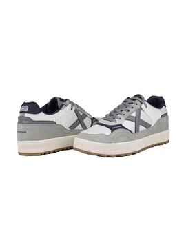 Zapatilla Hombre Munich Rock Blanco Gris