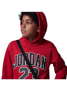 Sudadera Niño Nike Jordan Rojo