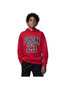 Sudadera Niño Nike Jordan Rojo