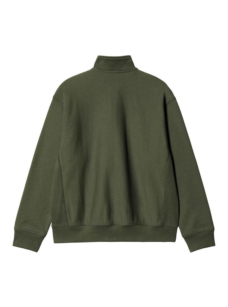 Sudadera Hombre Carhartt WIP Half Zip American Verde