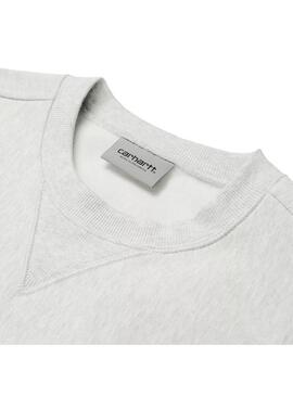 Sudadera Hombre Carhartt WIP American Script Gris