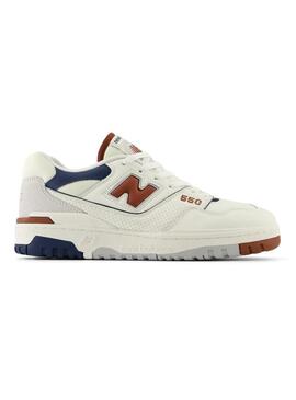 Zapatilla Hombre New balance 550ESG Blanco Marron