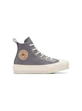 Zapatilla Niña Converse Ctas Eva Leather Gris