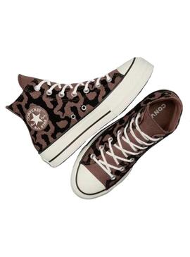 Zapatilla Mujer Converse Ctas Lifh Hi Print