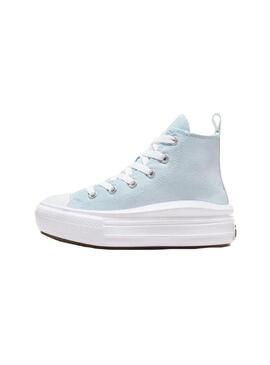 Zapatilla Niña Converse Move Hi Azul