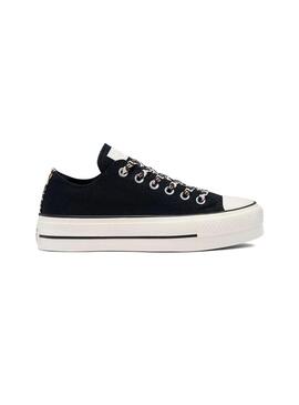 Zapatilla Mujer Converse Ctas Light Negra