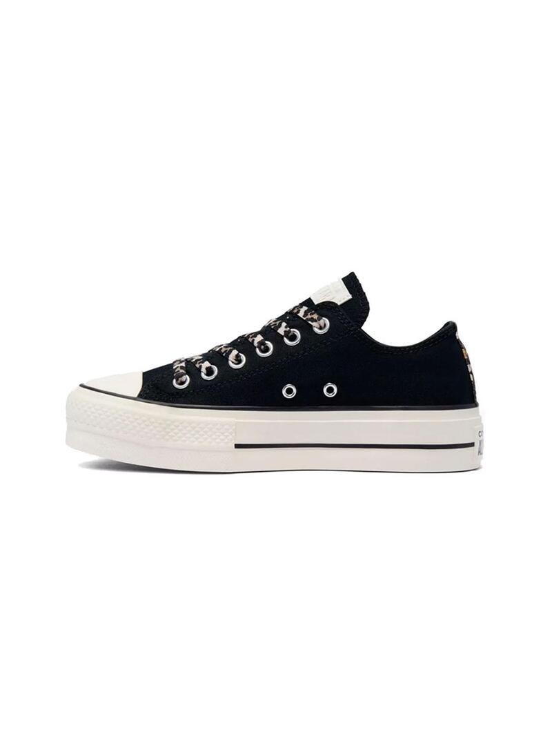 Zapatilla Mujer Converse Ctas Light Negra