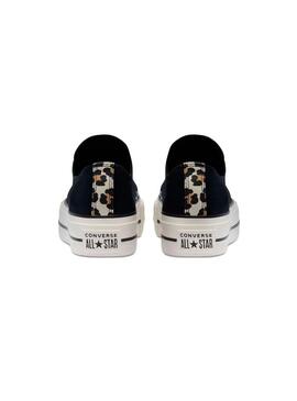 Zapatilla Mujer Converse Ctas Light Negra