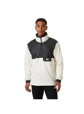 Polar Hombre Helly Hansen Yu 1/2 Zip Fleece Blanco