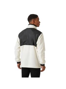 Polar Hombre Helly Hansen Yu 1/2 Zip Fleece Blanco