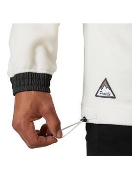 Polar Hombre Helly Hansen Yu 1/2 Zip Fleece Blanco