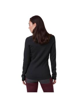 Camiseta Térmica Mujer Helly Hansen Lifa®  Merino Negra