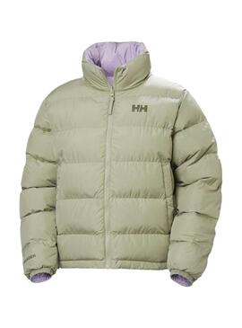 Cazadora Mujer Helly Hansen Yu Reversible Beige Lila