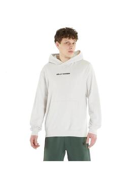 Sudadera Hombre Helly Hansen Core Graphic Blanco