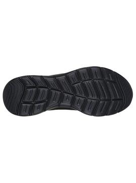 Zapatilla Mujer Skechers Flex Appeal Negro Waterpr