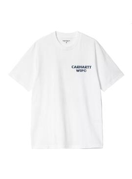 Camiseta Hombre Carhartt WIP Ice Blanca