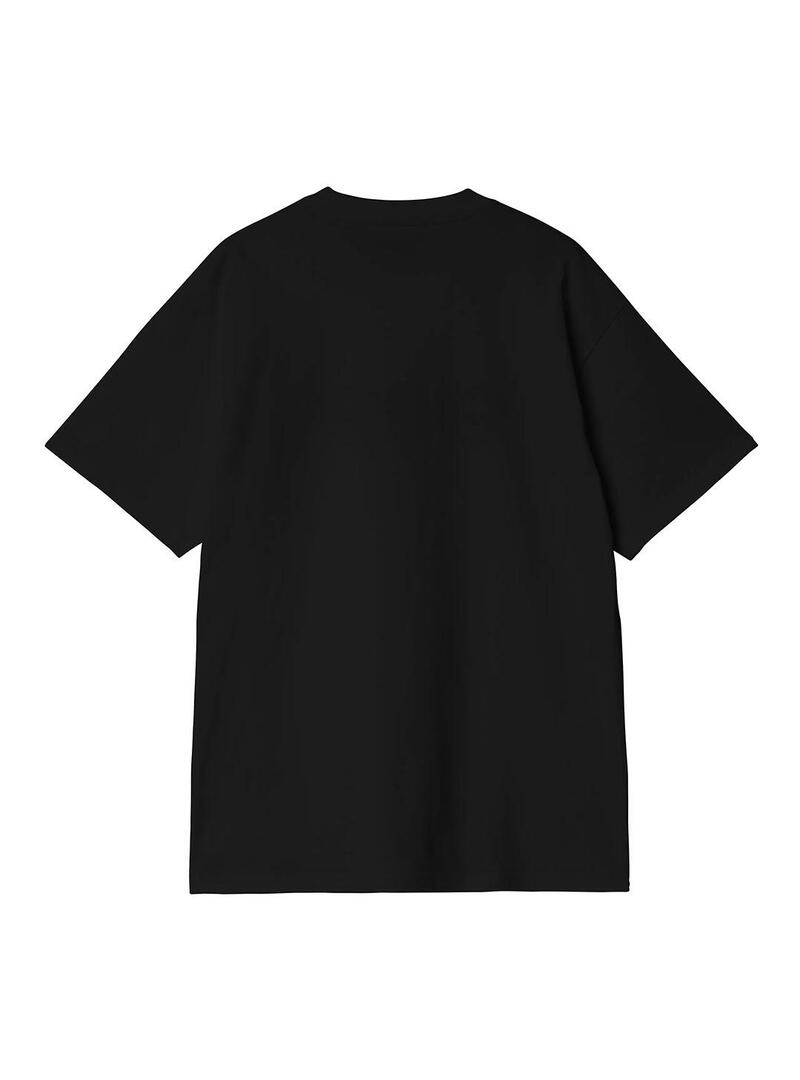 Camiseta Hombre Carhartt WIP Label Script Negro